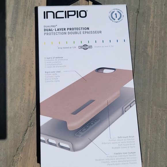 IPhone 7 & IPhone 6/6s Cellphone Case-Rose Gold - Picture 3 of 4